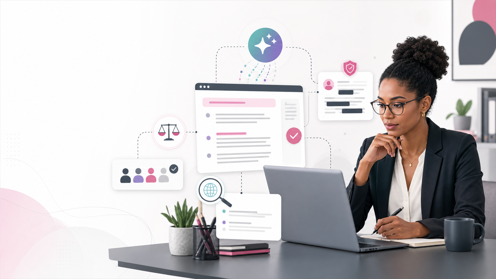 Artificial intelligence artwork from the AI Awareness 2026 course